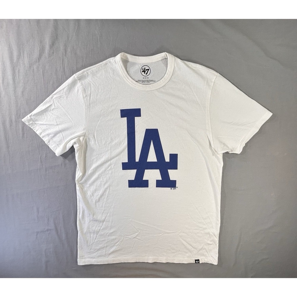 47‎ Brand Los Angeles Dodgers MLB Baseball Shirt Men's Medium Game Day Team Wear